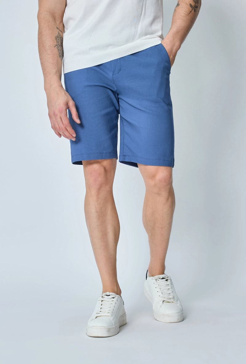 Cherolini Chino Short Blauw